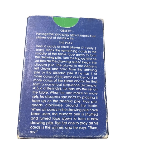 Vintage Raggedy Rummy Card Game Anne Andy - Picture 2 of 5